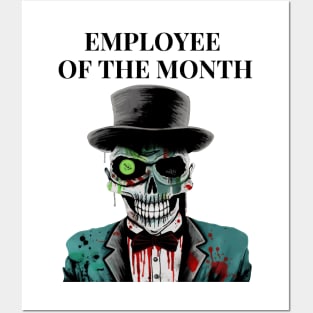 Employee Of The Month Posters and Art